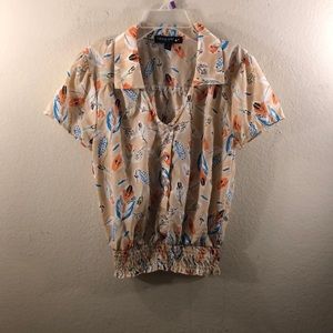 Button up blouse